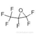 Oxirane, 2,2,3-trifluoro-3- (trifluorométhyl) - CAS 428-59-1